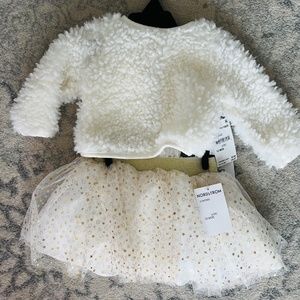 NWT!! Nordstrom sweater with tutu ADORABLE!!